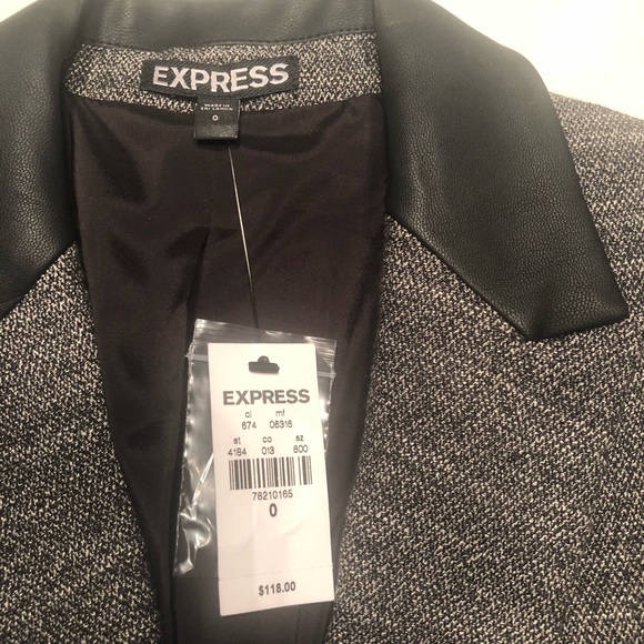 Express charcoal blazer - Picture 3 of 5